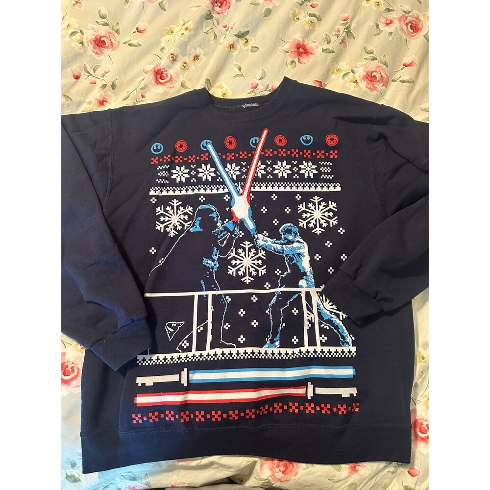 Star Wars Christmas Sweater Size L